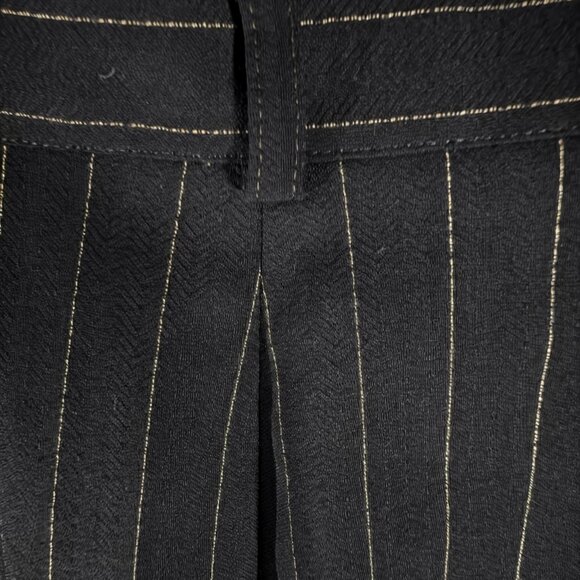 Plus Size 90s Vintage Classiques Entier Black Pinstripe Pant Suit - Picture 12 of 14